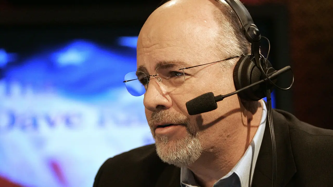 Personal finance expert Dave Ramsey speaking on his longtime show about money advice.