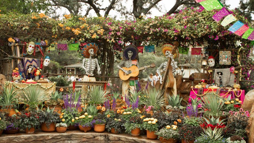 Dia de los Muertos, Disneyland, Disneyland Resort, Rancho del Zocalo