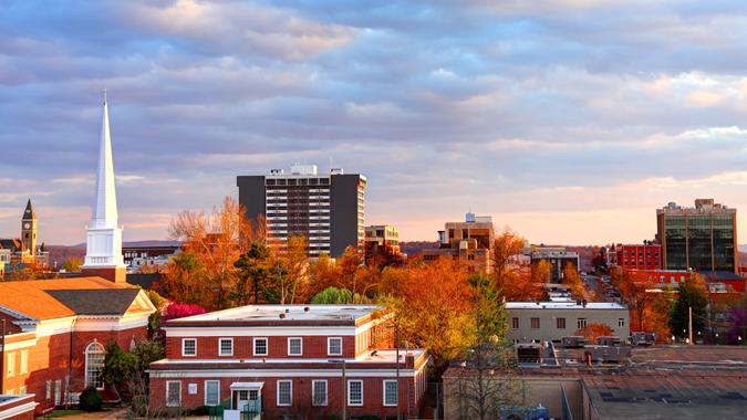 48. Arkansas Fayetteville is the third-largest city in Arkansas and county seat of Washington County.