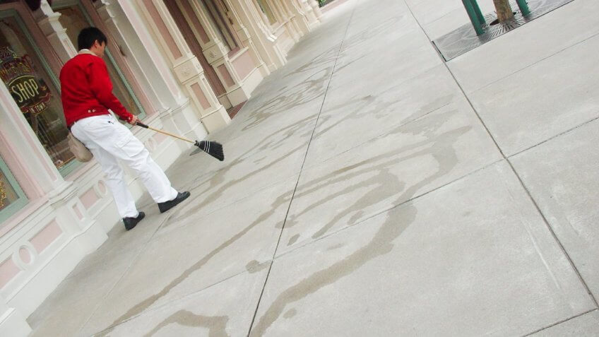 Cleaning, Disneyland Resort, Janitor, custodian