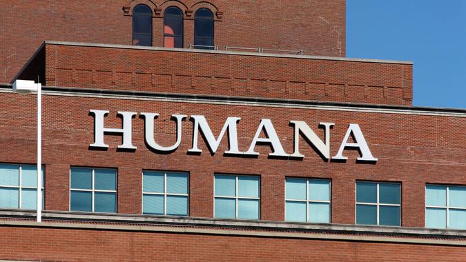 Humana Louisville, Kentucky, USA - October 2, 2011: The Humana world headquarters building in downtown Louisville, KY.