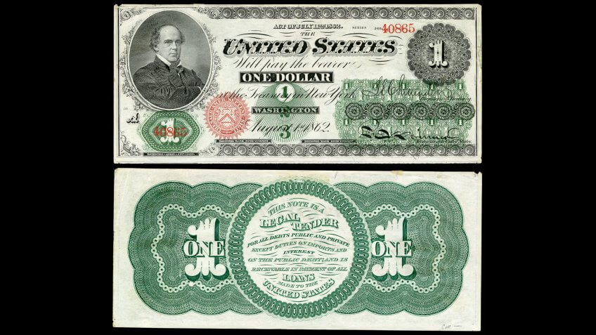 United-States-of-America-1862-1-Dollar-Bil