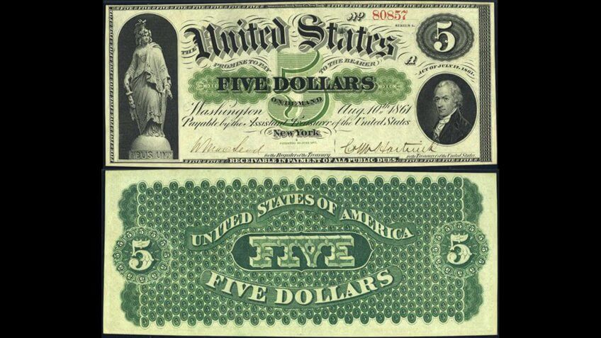 United-States-of-America-Five-Dollar-Bill