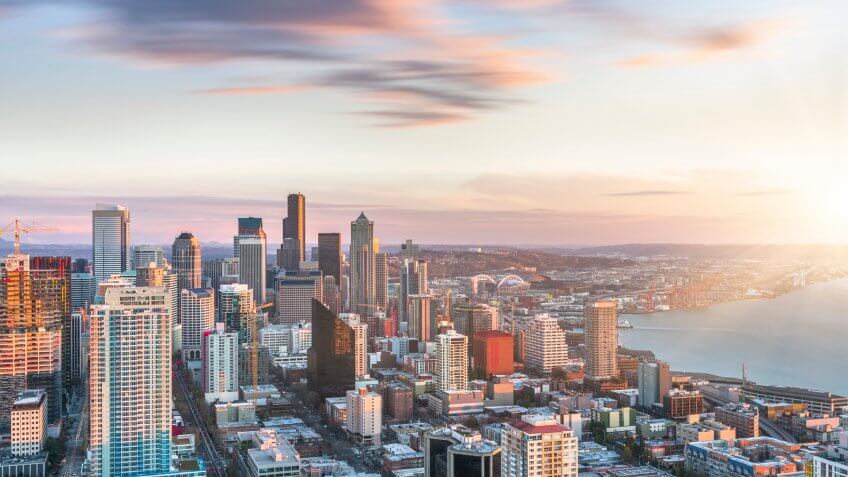 Seattle skyline, WA, USA