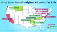 Americans In These 5 States Have The Lowest Tax Bills Study Finds 