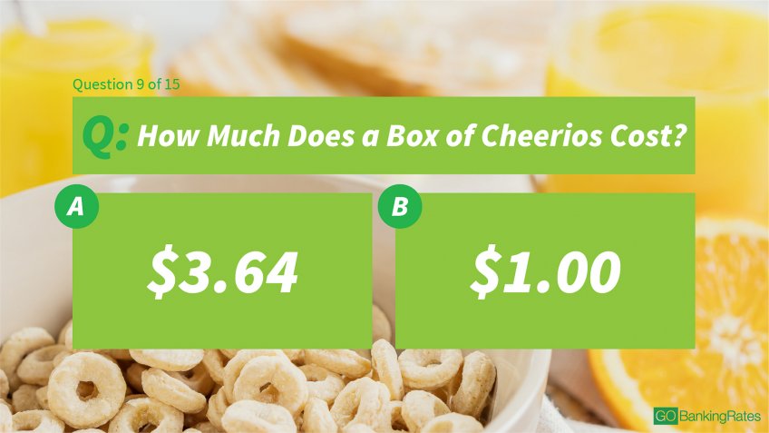 Cheerios cereal