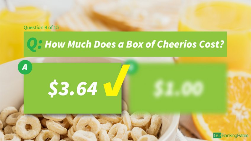 Cheerios cereal