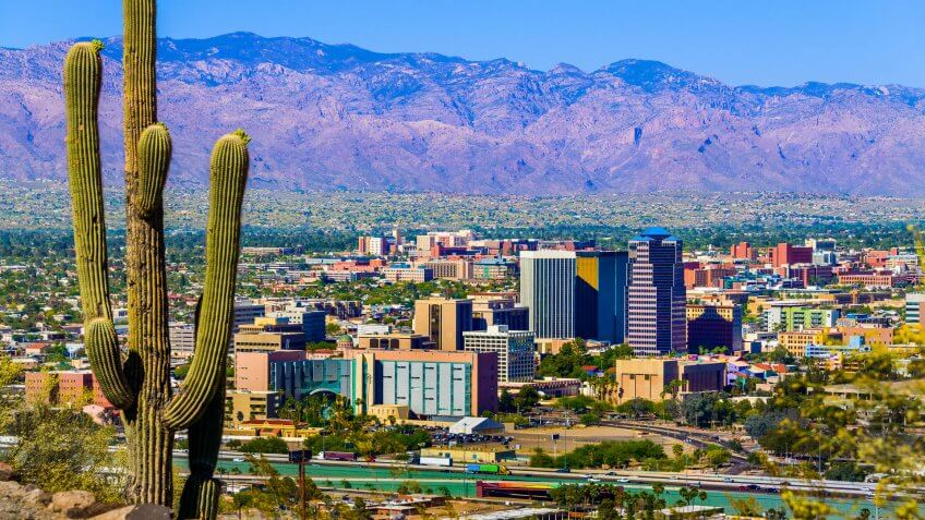 Tucson Arizona skyline