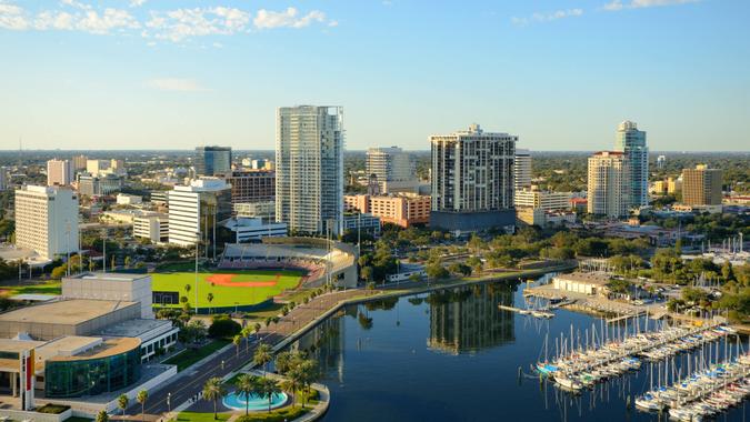 Skyline of St. Petersburg, Florida