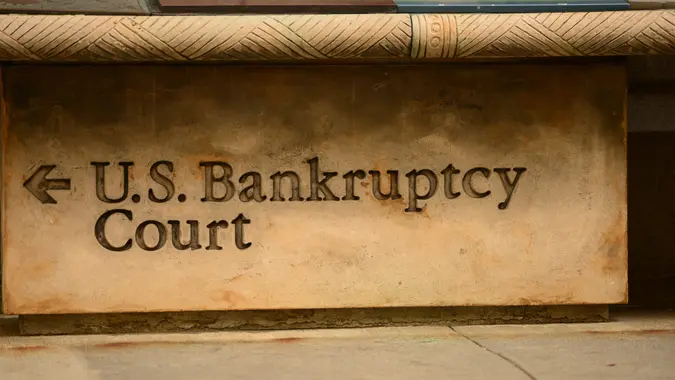 bankruptcy.