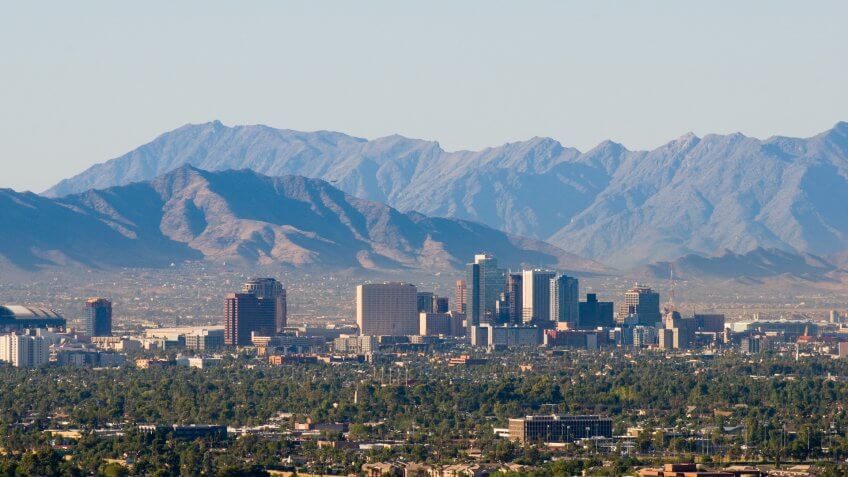 Downtown Phoenix skyline