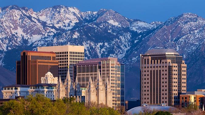 Salt Lake City skyline