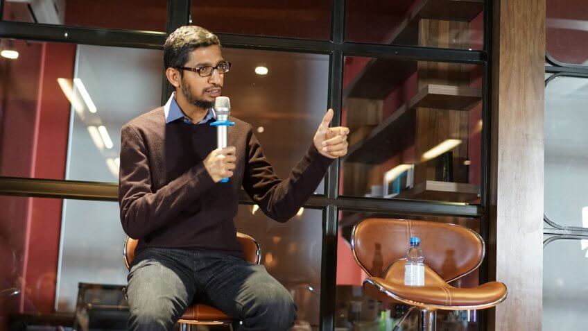 CEO, CEOs, Sundar Pichai