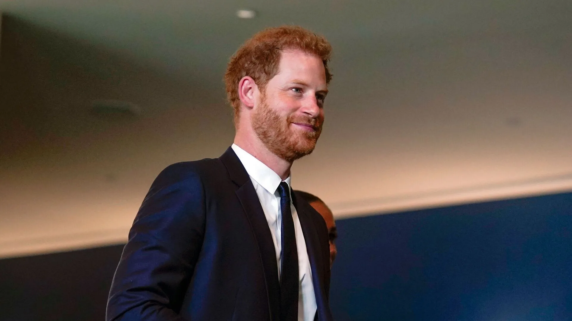 Mandatory Credit: Photo by Seth Wenig/AP/Shutterstock (13036292f)Prince Harry arrives at United Nations headquarters, .