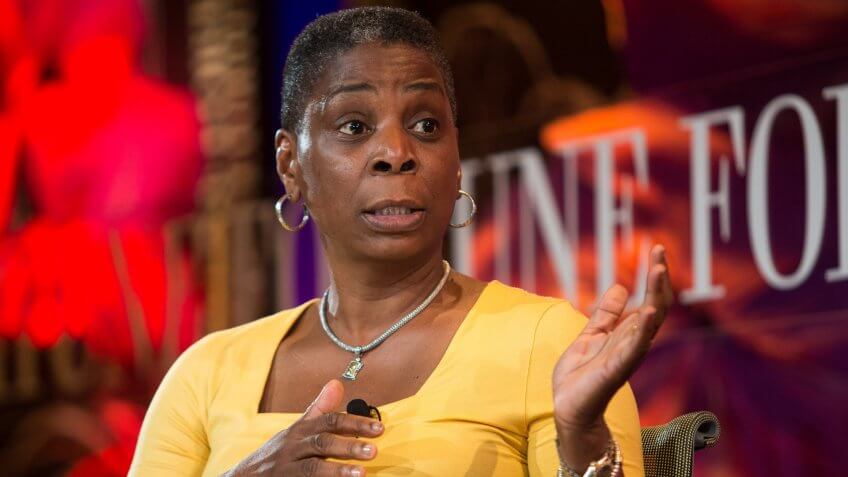 Ursula Burns, Chairman and CEO, Xerox, speaks during the 2012 Most Powerful Women Summit