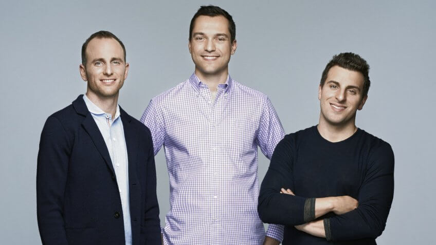 Joe Gebbia Nathan Blecharczyk Brian Chesky AirBnB