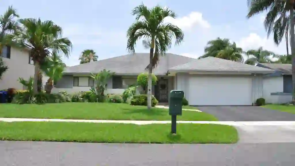 Suburban ranch style home