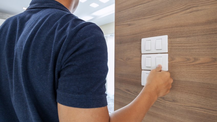 Turning on off light switches