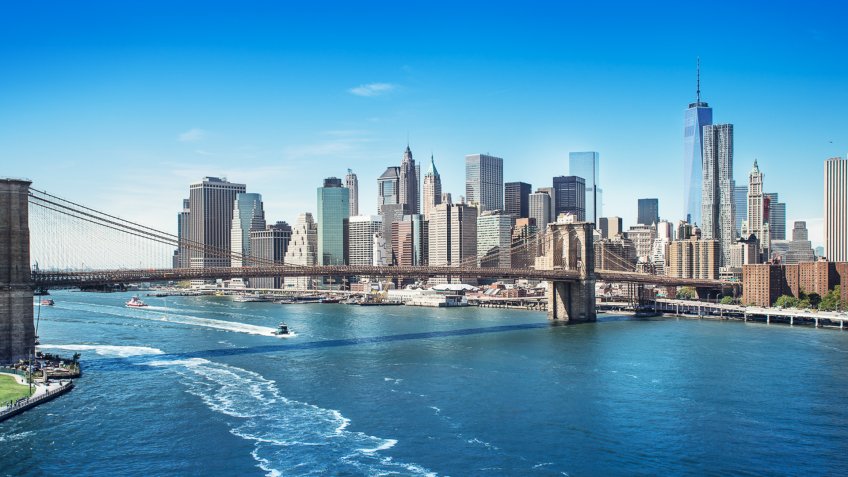 picture of manhattan new york.