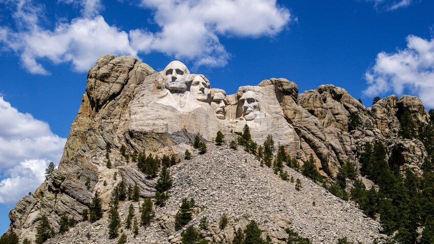 Mount Rushmore.