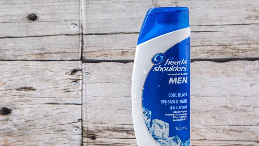 Head and Shoulders shampoo