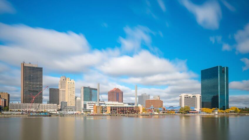 Toledo Ohio skyliine
