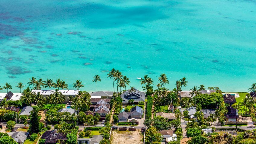 Lani Kai Beach, Oahu, Hawaii.