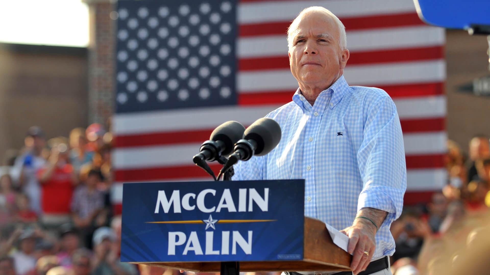Presidential nominee Senator John McCain