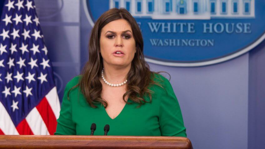 Press Secretary Sarah Huckabee Sanders