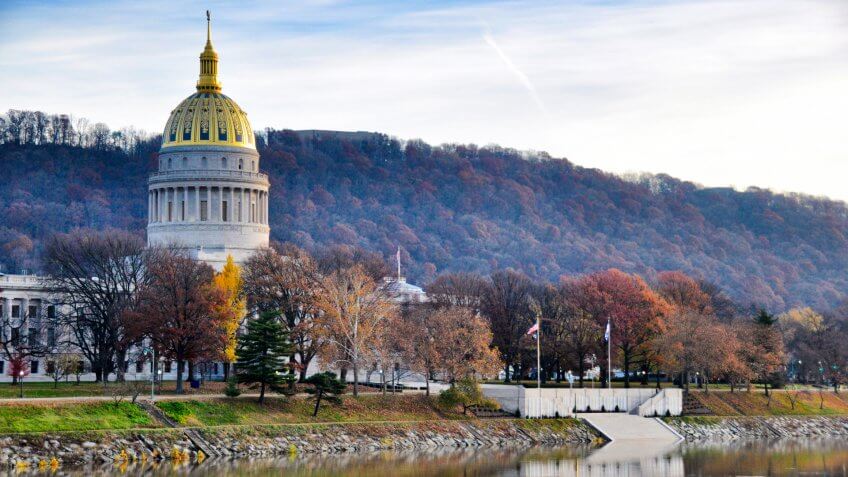 West Virginia State Capitol Building.