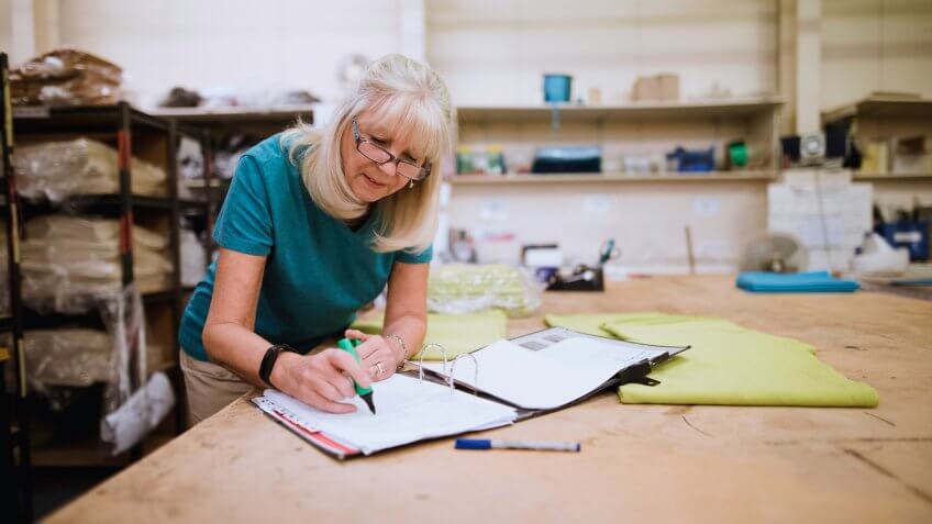 Senior businesswoman
