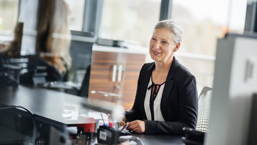 Senior businesswoman