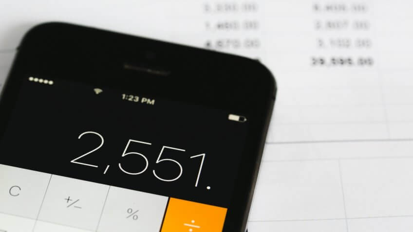 budget, calculations, calculator, iphone, numbers, smartphone