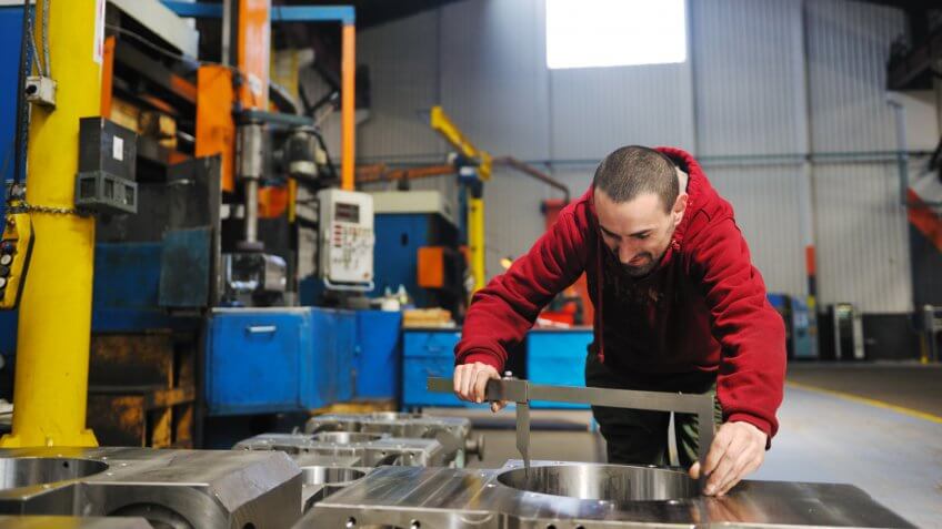 Man working in Machinery and Mechanical Appliances Industry