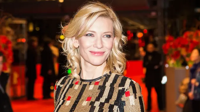 Cate Blanchett attends the 'Cinderella' premiere during the 65th Berlinale Film Festival at Berlinale Palace on February 13, 2015 in Berlin, Germany.