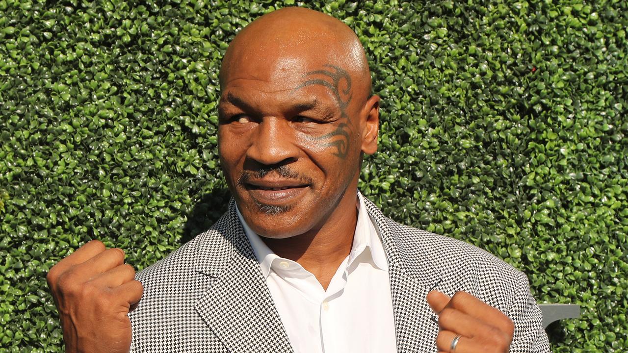 Former boxing champion Mike Tyson attends US Open 2016 opening ceremony at USTA Billie Jean King National Tennis Center in New York.