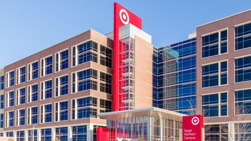 MINNEAPOLIS, MN/USA - JANUARY 14, 2017: Target Corporation corporate headquarters and logo.