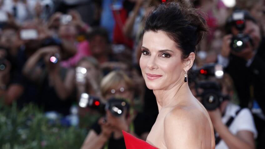 Sandra Bullock attends the Opening Ceremony And 'Gravity' Premiere during the 70th Venice Film Festival on August 28, 2013 in Venice, Italy.