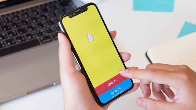 Snapchat iPhone X App