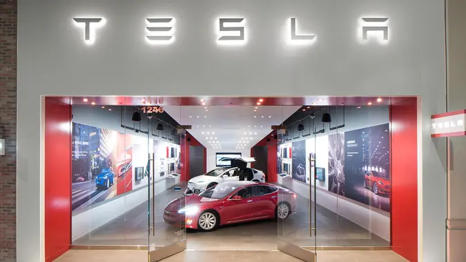 Tesla Walnut Creek Retail store.
