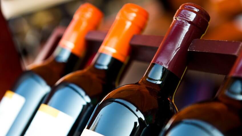 bottles of wine