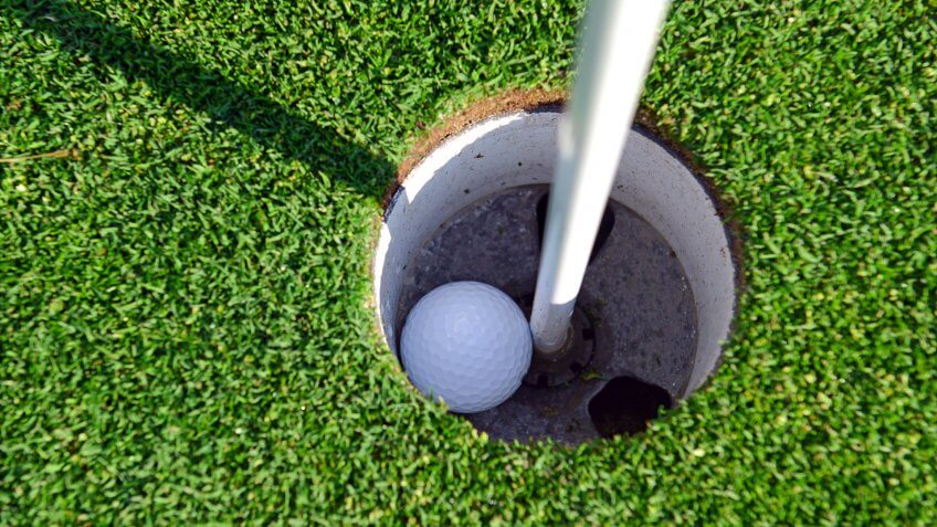 golf hole in one