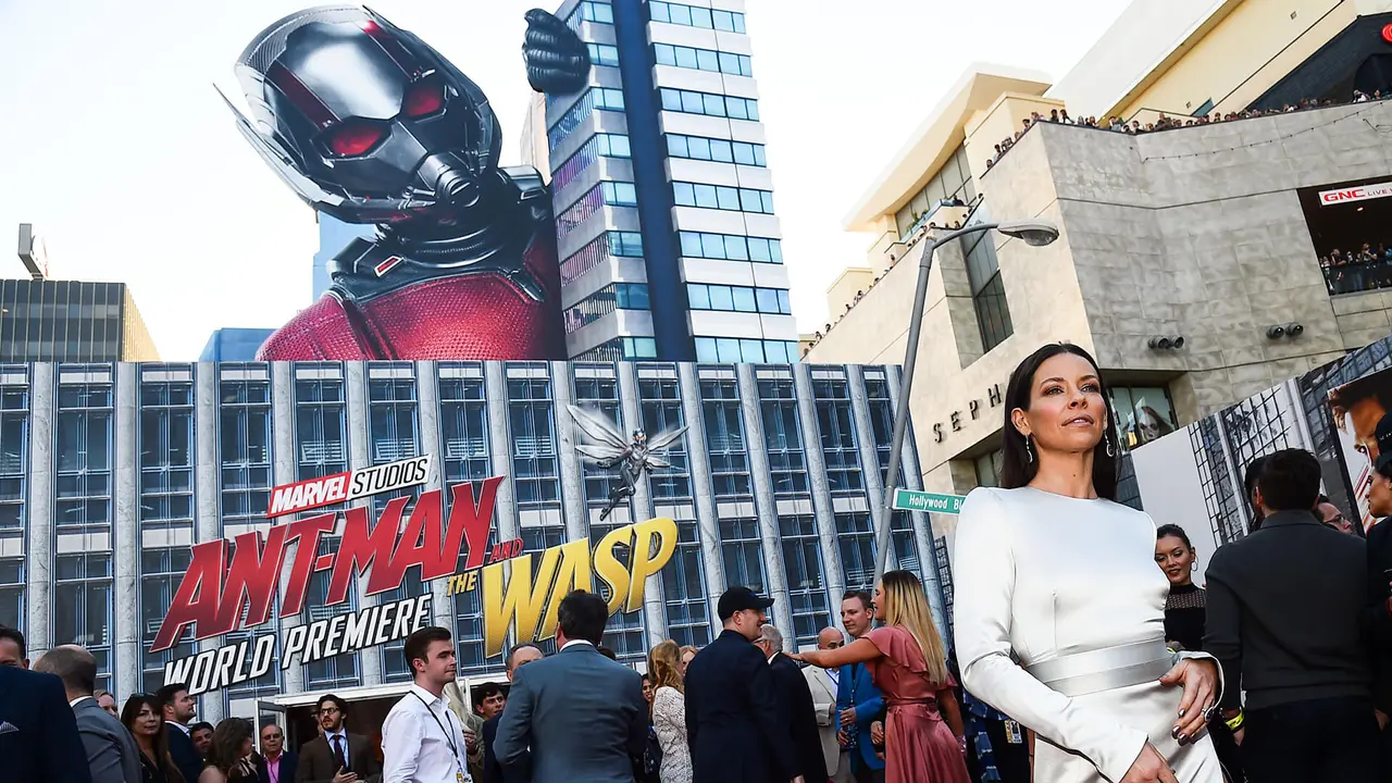 Photo by Michael Buckner/Variety/REX/Shutterstock (9727221ck)Evangeline Lilly'Ant-Man and The Wasp' film premiere, Arrivals, Los Angeles, USA - 25 Jun 2018.