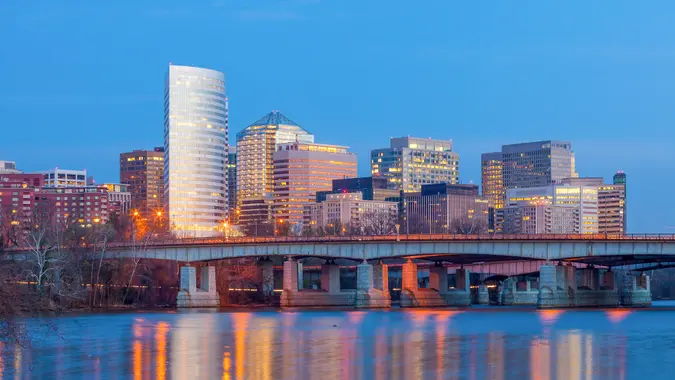 Arlington Virginia skyline
