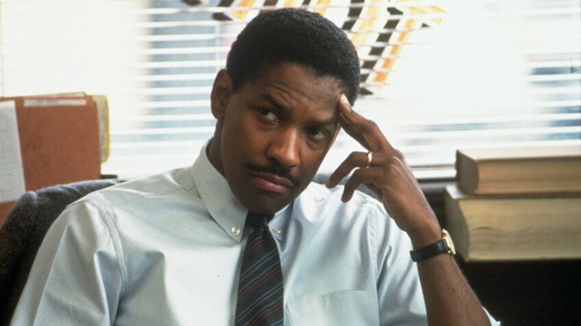 Photo by SNAP/REX/Shutterstock FILM STILLS OF 'PHILADELPHIA' WITH 1993, JONATHAN DEMME, DENZEL WASHINGTON IN 1993