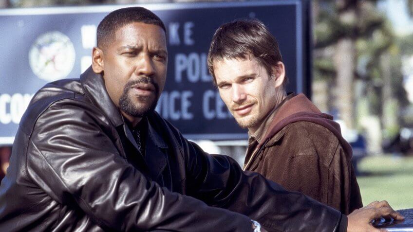 Photo by Outlaw/Warner Bros/Kobal/REX/Shutterstock Denzel Washington, Ethan Hawke Training Day - 2001 Director: Antoine Fuqua Outlaw/Warner Bros USA