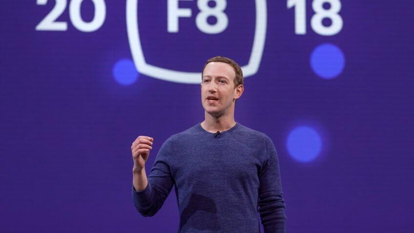 CEO Mark Zuckerberg at F8 2018