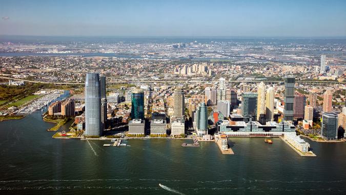 Jersey City panorama Jersey City panorama