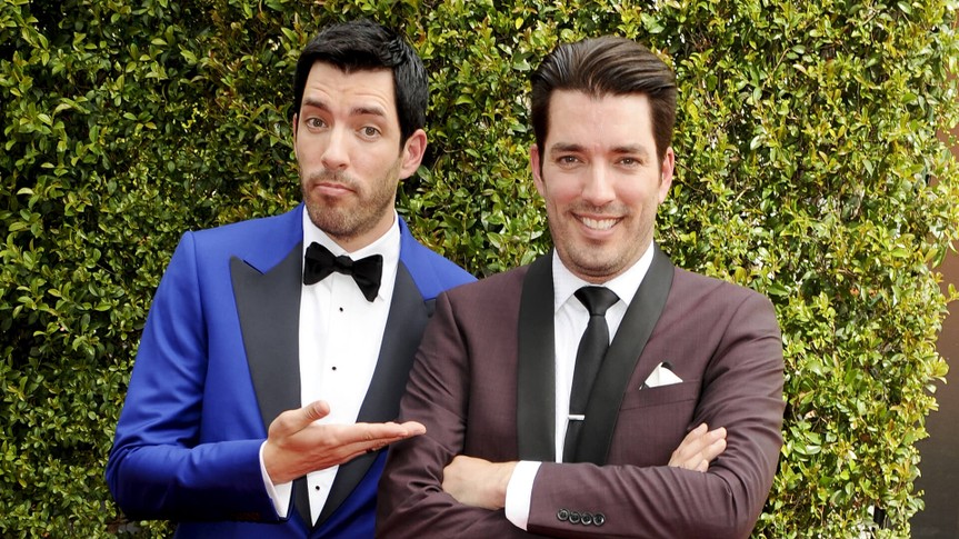 Photo by Picture Perfect/REX/Shutterstock (5074102bq)Jonathan Scott & Drew ScottCreative Arts Emmy Awards, Arrivals, Los Angeles, America - 12 Sep 2015.