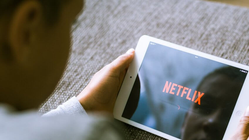 HILVERSUM, NETHERLANDS - MAY 03, 2015: Netflix, Inc.